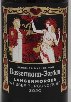 Bassermann-Jordan Langenmorgen Weisser Burgunder GG 2020, Weißwein trocken, QbA Pfalz, 0,75l